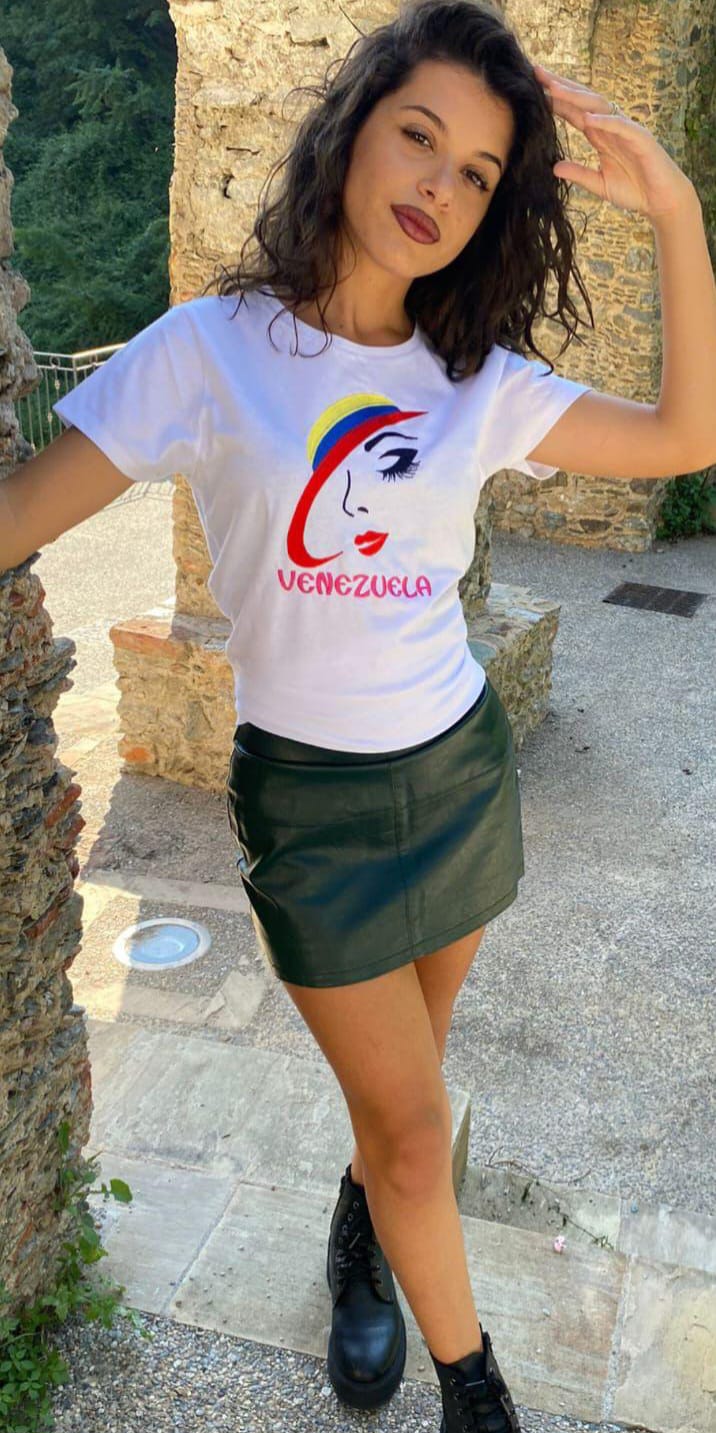 T-shirt "Lady Venezuela"