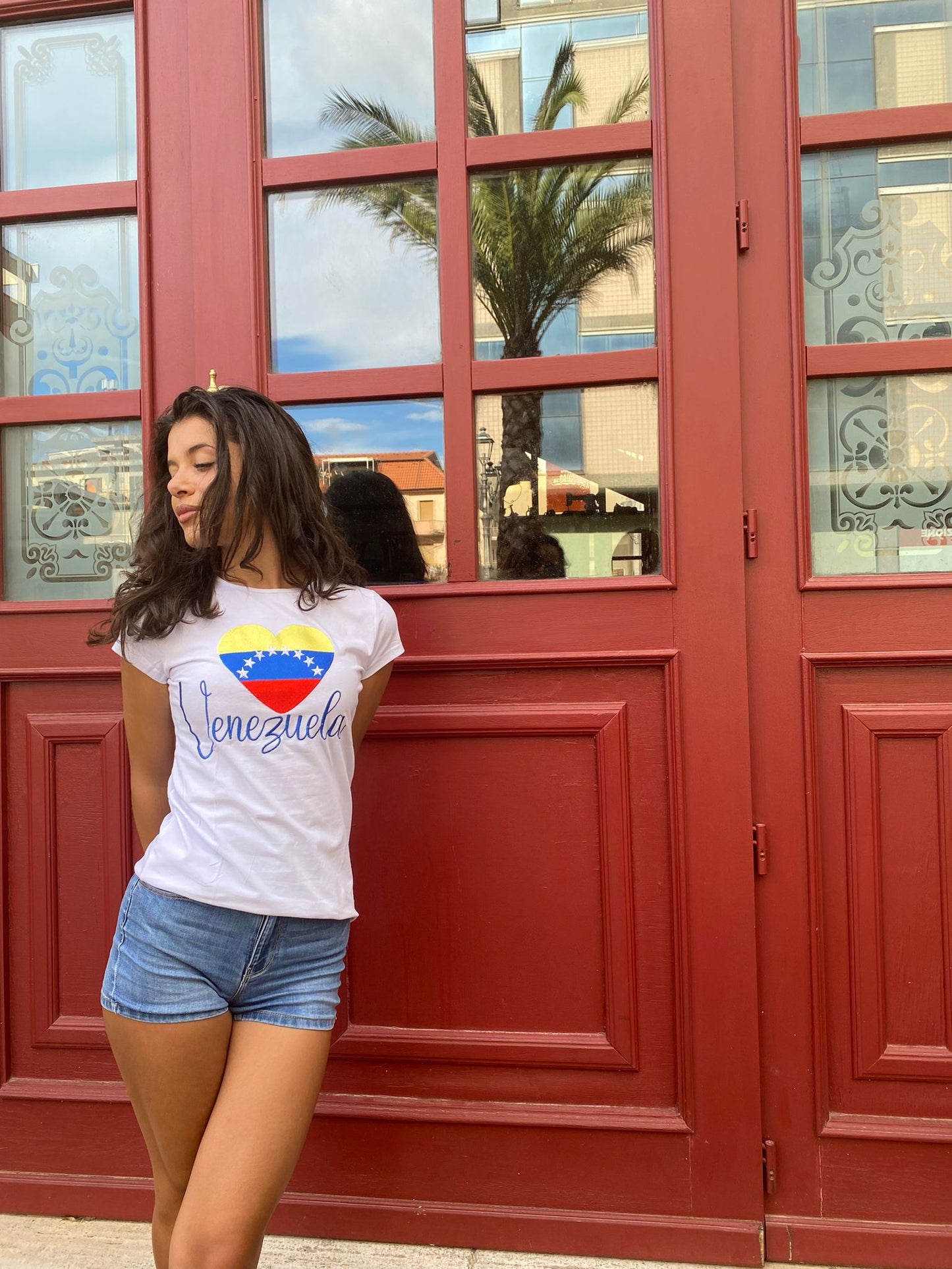 T-shirt con Cuore "Venezuela"