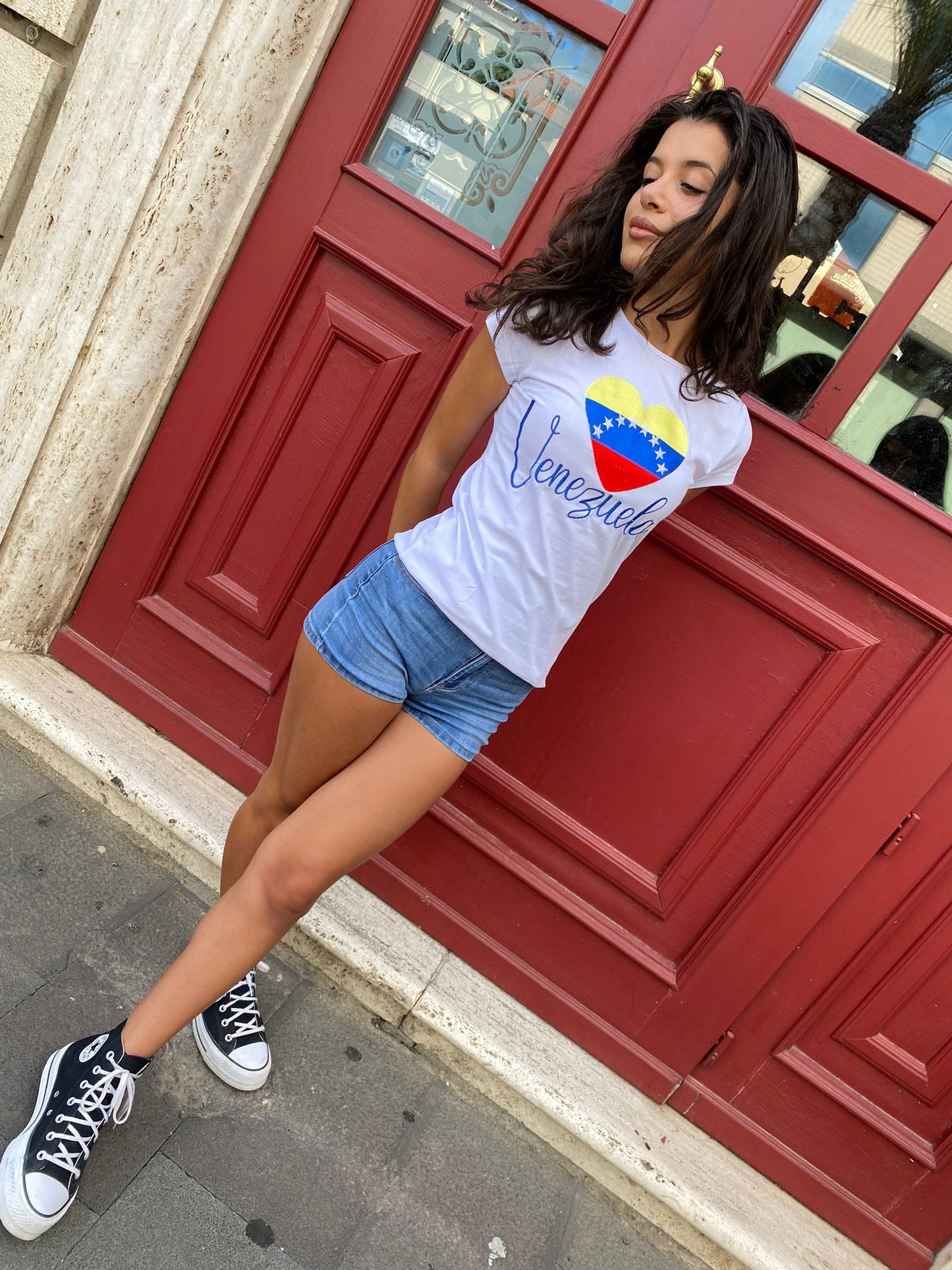 T-shirt con Cuore "Venezuela"